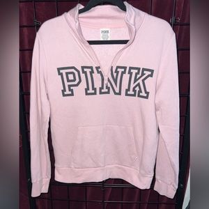 PINK Half Zip Sweater
